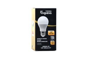 Lámpara LED TIENDA INGLESA 12 W Cálida E27 en Tienda Inglesa
