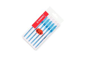 Bolígrafo STABILO Liner 6x5 Azul en Tienda Inglesa