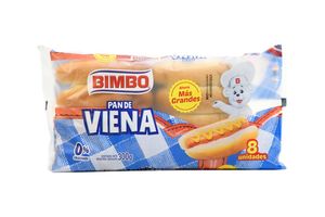Pan de Viena BIMBO x 8 Unidades 300 gr en Tienda Inglesa