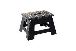 Banco Plegable Negro en Tienda Inglesa