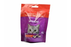 Alimento para Gatos WHISKAS Snacks sabor Carne 40 gr en Tienda Inglesa