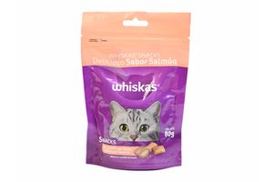 Alimento para Gatos WHISKAS Snacks sabor Salmón 80 gr en Tienda Inglesa