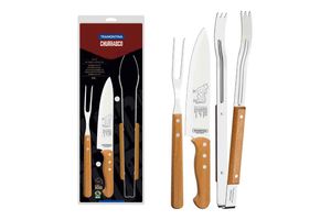 Juego para Asado 2 Piezas + Tabla TRAMONTINA en Tienda Inglesa