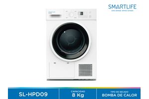 Secarropas Carga Frontal SMARTLIFE Bomba de Calor 8 Kg en Tienda Inglesa