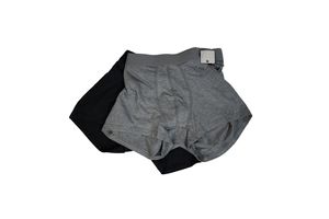 Pack X2 Boxer de Hombre Negro/ Gris Os Talle XL en Tienda Inglesa