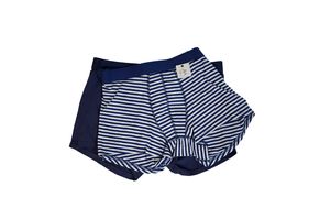 Pack X2 Boxer de Hombre Azul/ Rayas Talle M en Tienda Inglesa