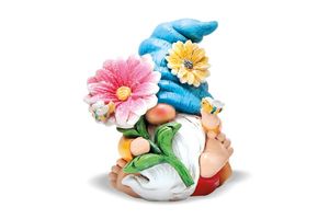 Gnomo de Decoración Celeste 17 x 11 x 25 cm en Tienda Inglesa