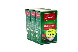 Pack 3x2 Café SENIOR Tradicional 250 gr en Tienda Inglesa