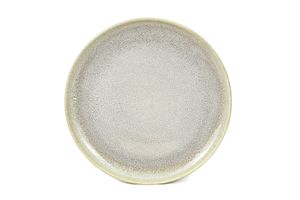 Plato Llano TIENDA CASA 26 cm Gris con Borde en Tienda Inglesa