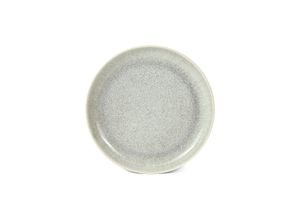 Plato de Postre TIENDA CASA 19 cm Gris con Borde en Tienda Inglesa