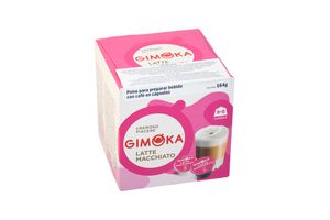 Cápsulas Latte Macchiato GIMOKA x 16 Unidades en Tienda Inglesa