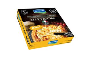 Pizza Muzzarella CONAPROLE Masa Madre 3 x 200 gr en Tienda Inglesa