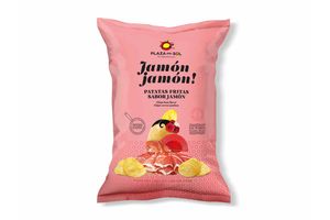 Papas Fritas PLAZA DEL SOL Jamón Serrano 115 gr en Tienda Inglesa
