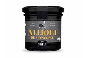 Salsa FAMILIA SUAREZ Alioli Ajo Negro 135 gr en Tienda Inglesa