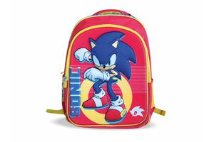 Mochila Sonic Roja 40 cm en Tienda Inglesa
