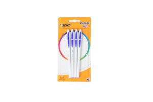 Boligrafo BIC Cristal Up Azul x 4 en Tienda Inglesa