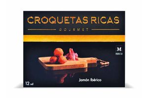 CROQUETAS RICAS Congeladas de Jamón Ibérico 300 gr en Tienda Inglesa