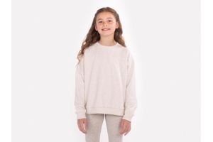 Buzo Deportivo Básico de Niña Beige  Talle 12 en Tienda Inglesa
