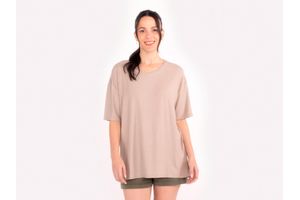 Remera Morley Over de Mujer Beige Talle XL en Tienda Inglesa
