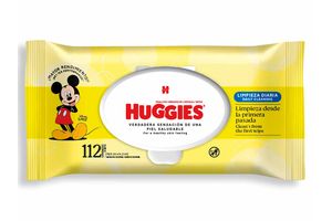 Toallitas Húmedas HUGGIES Limpieza Diaria x 112 Unidades en Tienda Inglesa