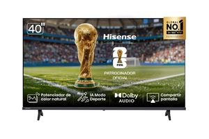Smart TV HISENSE 40" Serie A 4 K en Tienda Inglesa