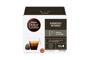 Cápsulas de Café DOLCE GUSTO Espresso Intenso x 10 Unidades en Tienda Inglesa