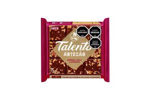 Chocolate Artesanal GAROTO Talento con Almendras, Maní y Avellanas 75... en Tienda Inglesa
