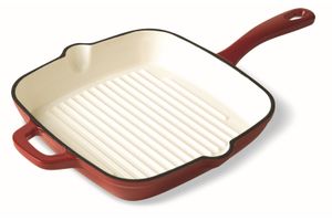 Sartén Grill BUGATTI de Hierro Fundido 25,5 cm 1,9 L en Tienda Inglesa